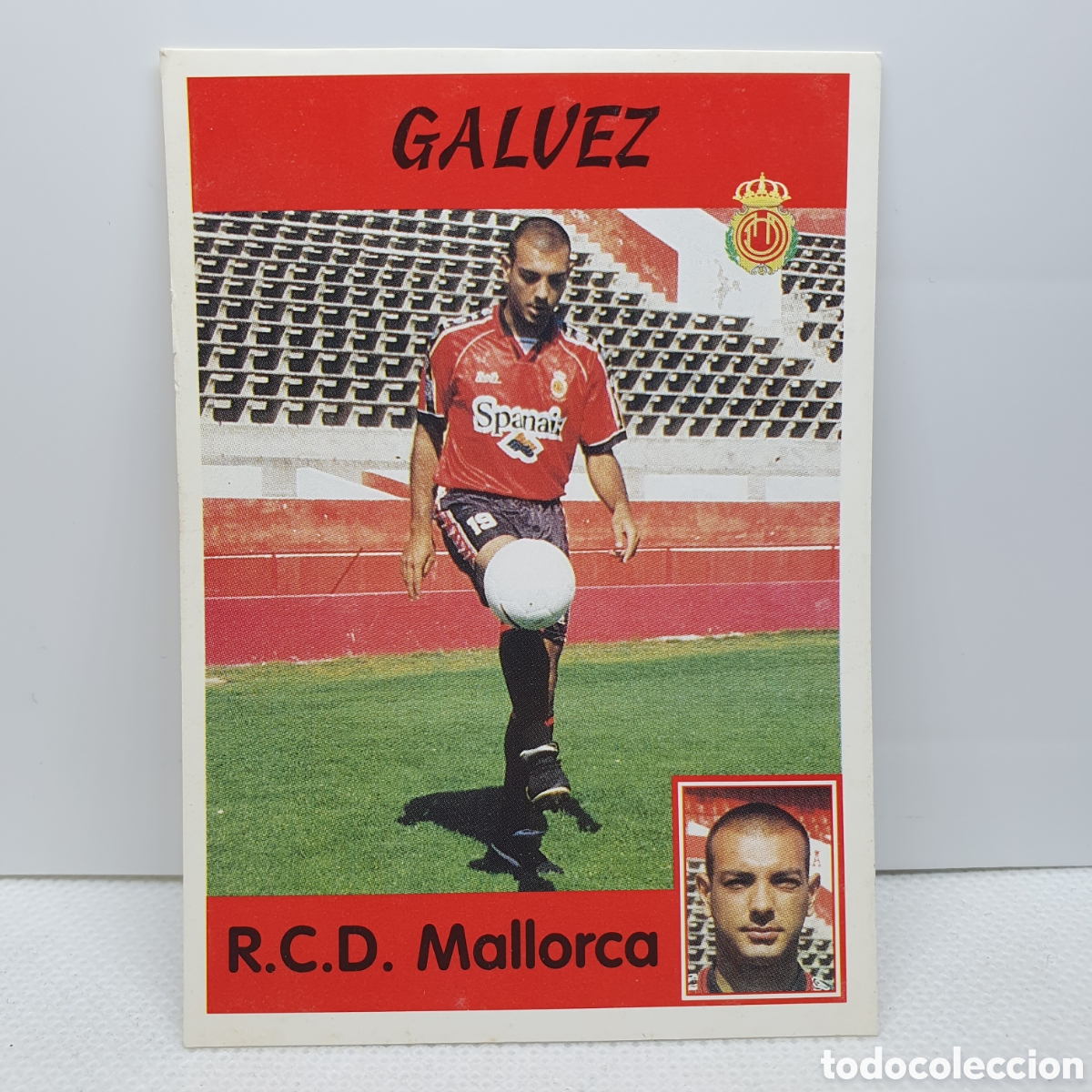 Cromos de F&uacute;tbol: ⚽️ CROMO DE FUTBOL GALVEZ MALLORCA LIGA 97-98 PANINI SPORTS ALBUM - ESTAMPAS ADHESIVAS - CARTAS