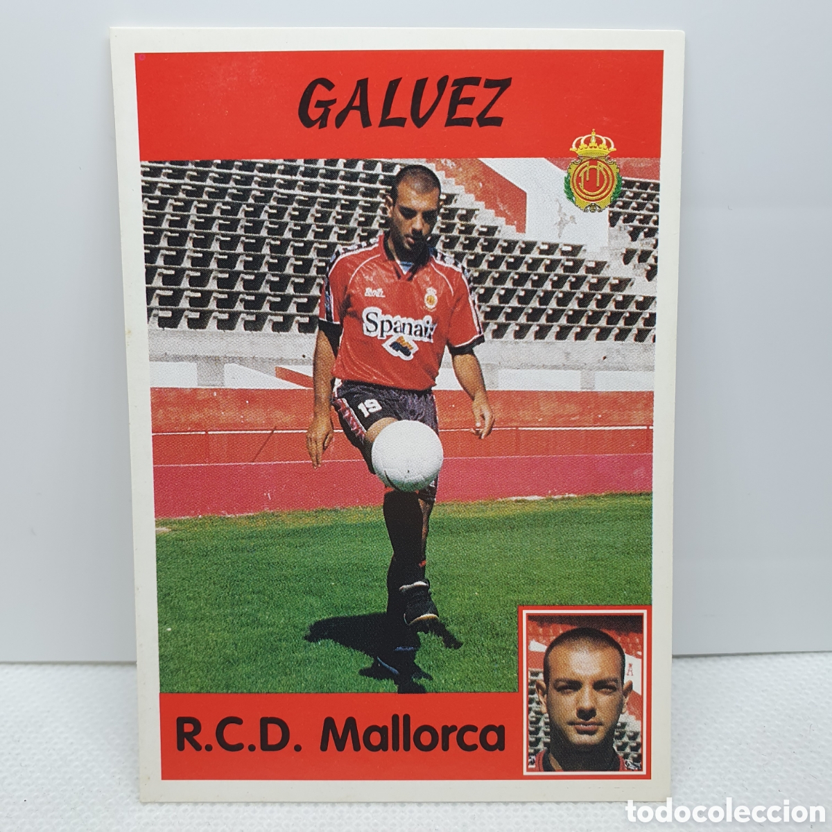 Cromos de F&uacute;tbol: ⚽️ CROMO DE FUTBOL GALVEZ MALLORCA LIGA 97-98 PANINI SPORTS ALBUM - ESTAMPAS ADHESIVAS - CARTAS