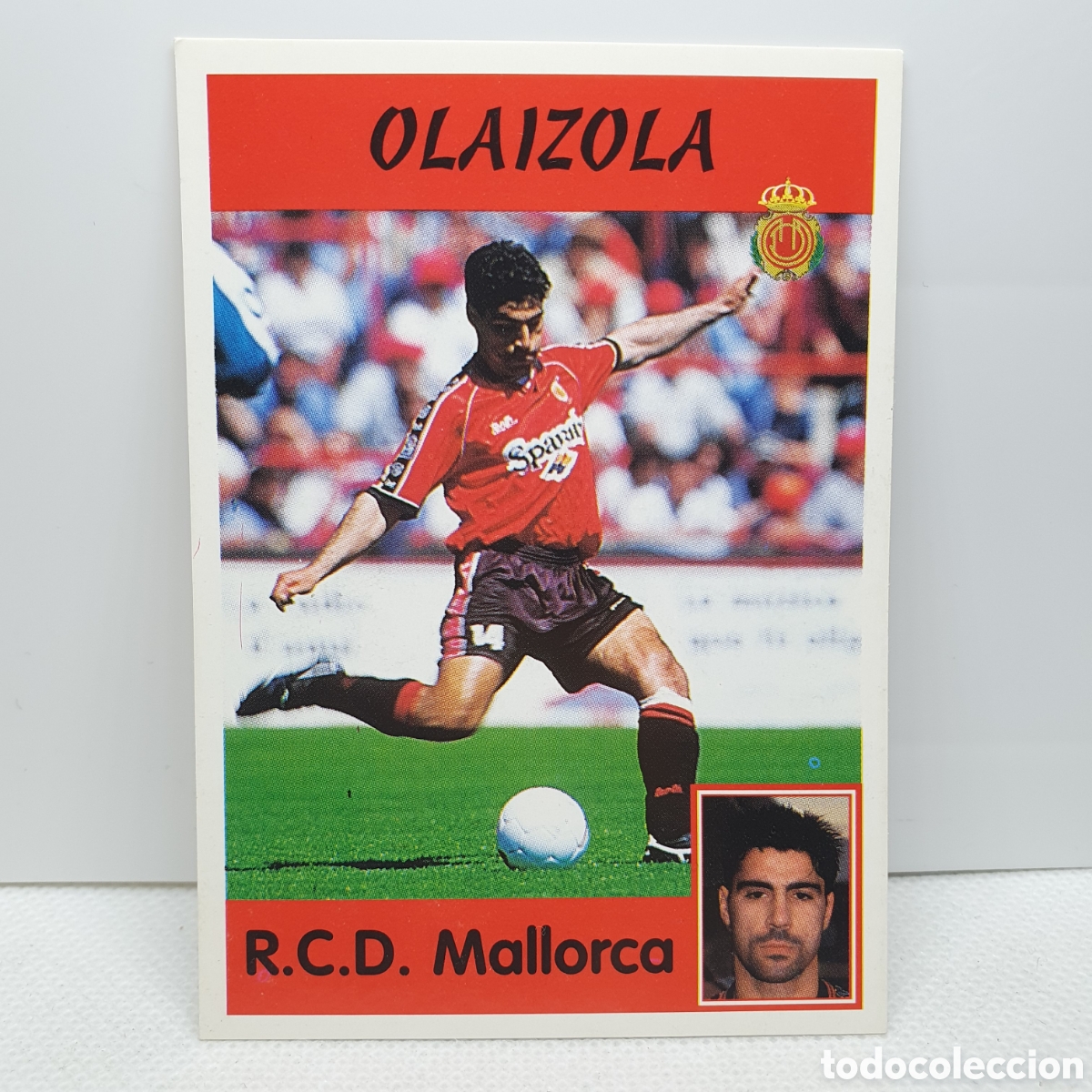 Cromos de F&uacute;tbol: ⚽️ CROMO DE FUTBOL OLAIZOLA MALLORCA LIGA 97-98 PANINI SPORTS ALBUM - ESTAMPAS ADHESIVAS - CARTAS