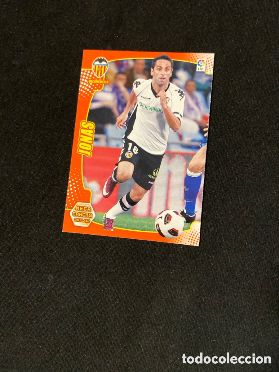 Cromos de F&uacute;tbol: JONAS 322 (VALENCIA) MEGA