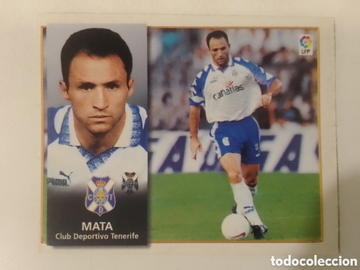 Cromos de F&uacute;tbol: Colecciones Este 98-99 Mata &bull; Tenerife.