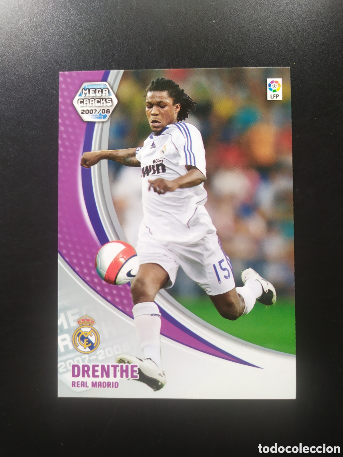 Cromos de F&uacute;tbol: Megacracks 2007 2008 07 08 panini Drenthe fichaje n&deg; 166 bis Real Madrid