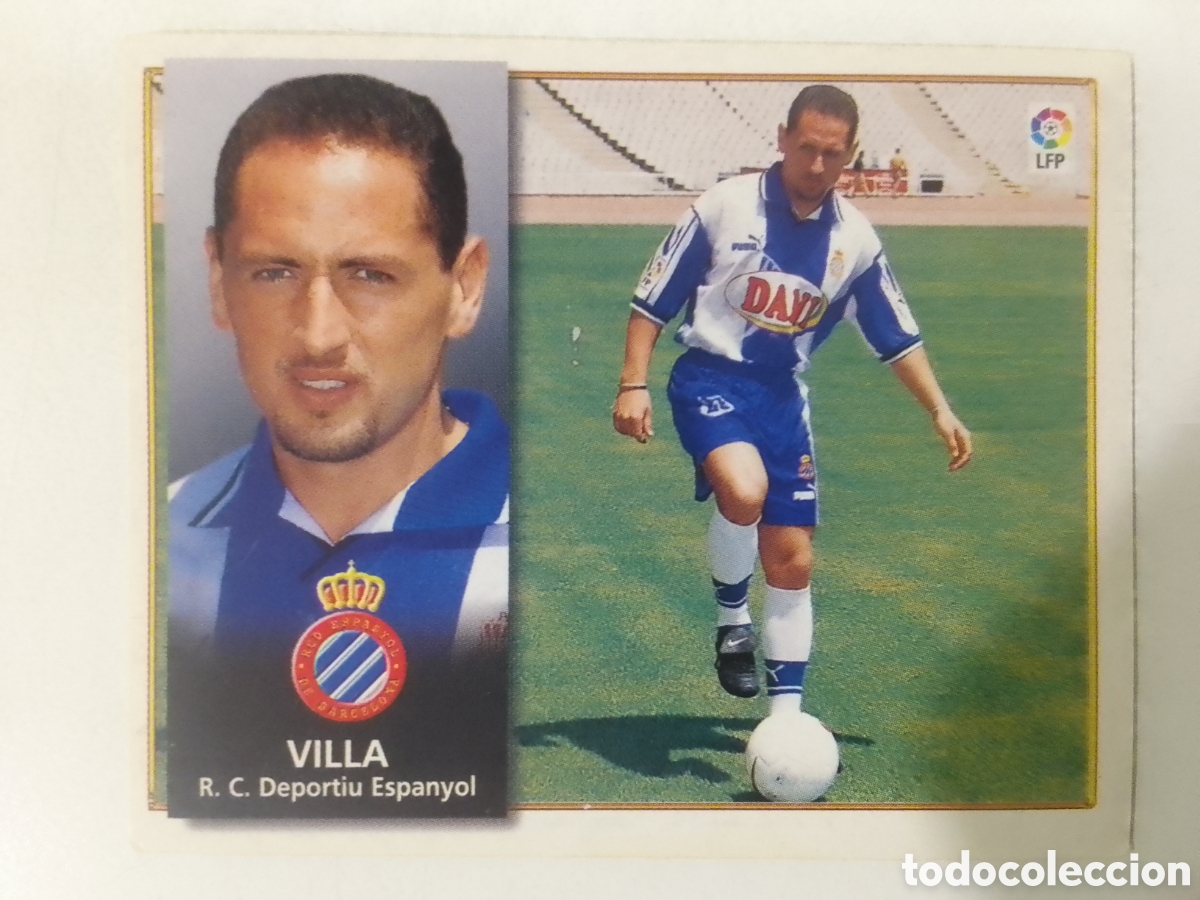 Cromos de Futebol: Colecciones Este 98-99 Villa &bull; Espanyol.