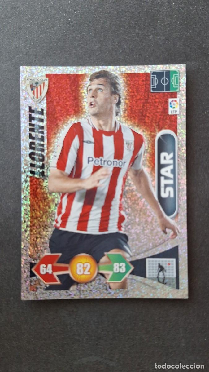 Cromos de F&uacute;tbol: L3 LLORENTE ATHLETIC DE BILBAO STAR BRILLANTINA GRUESA ADRENALYN XL LIGA 2009 2010 09 10 PANINI