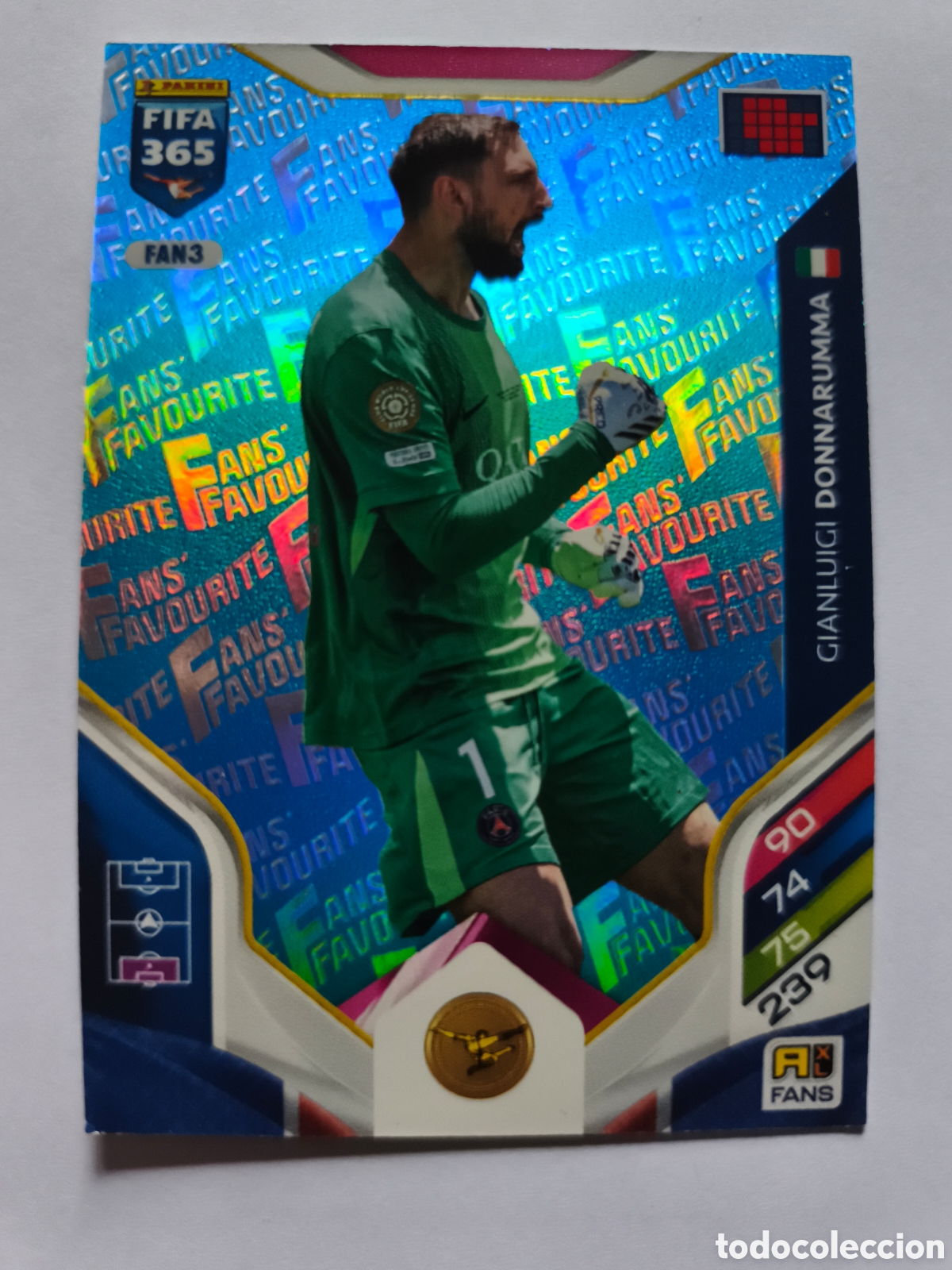 Cromos de F&uacute;tbol: FIFA365 FAN3. DONNARUMMA
