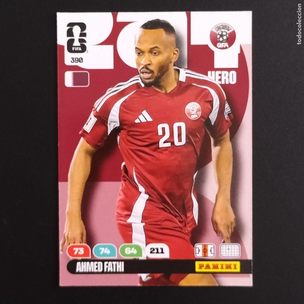 Cromos de F&uacute;tbol: 390 AHMED FATHI QATAR CROMOS ADRENALYN XL MUNDIAL 26 2026 FIFA WORLD CUP PANINI