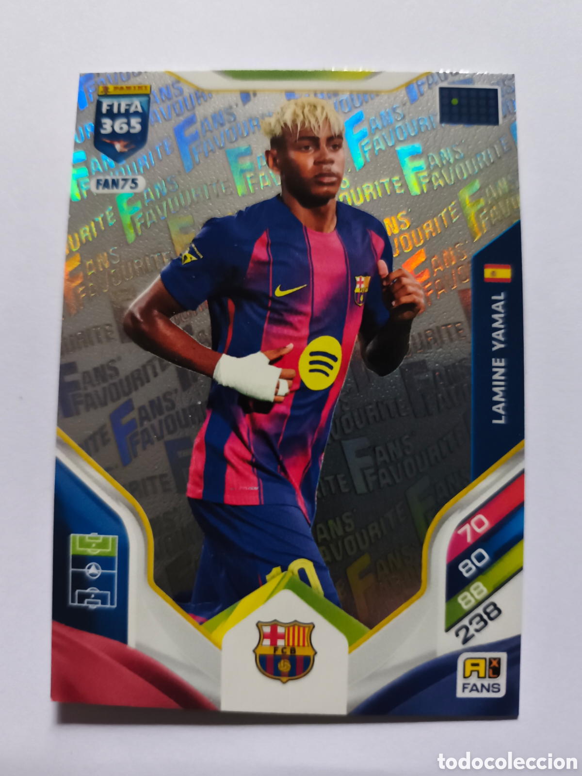 Cromos de F&uacute;tbol: FIFA365 FAN 75. LAMINE YAMAL