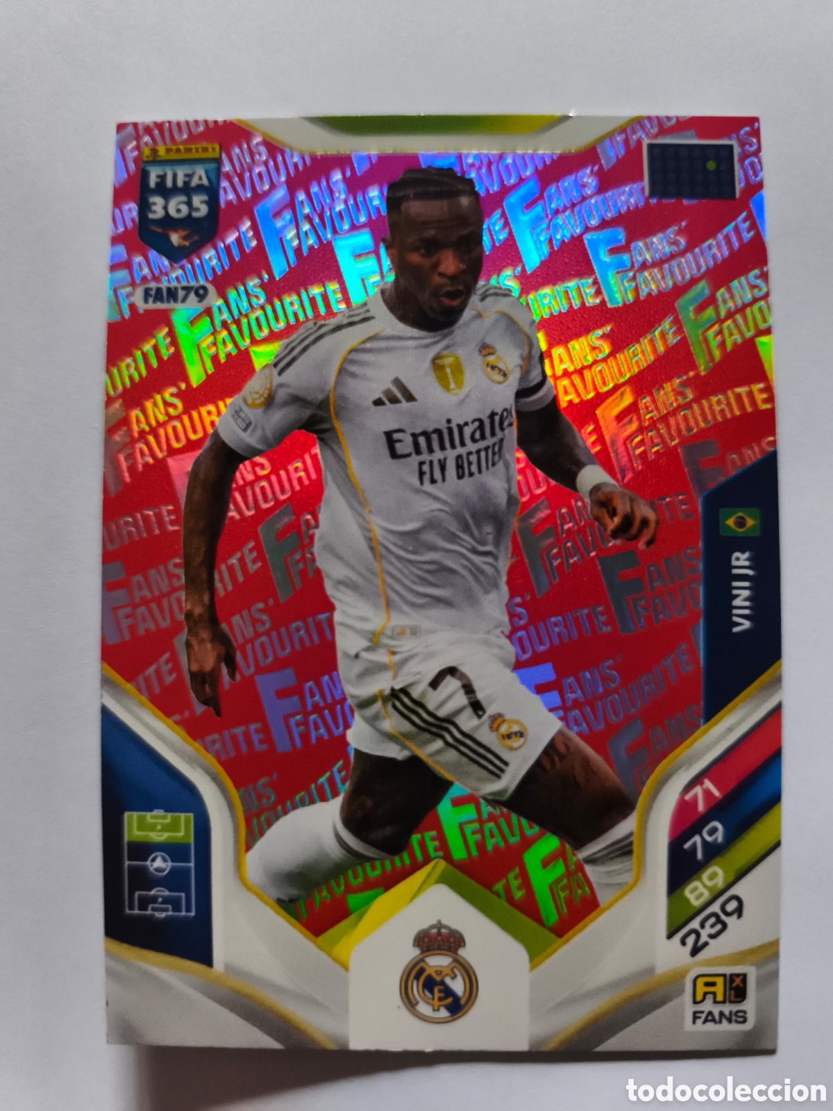 Cromos de F&uacute;tbol: FIFA365 FAN79. VINI JR