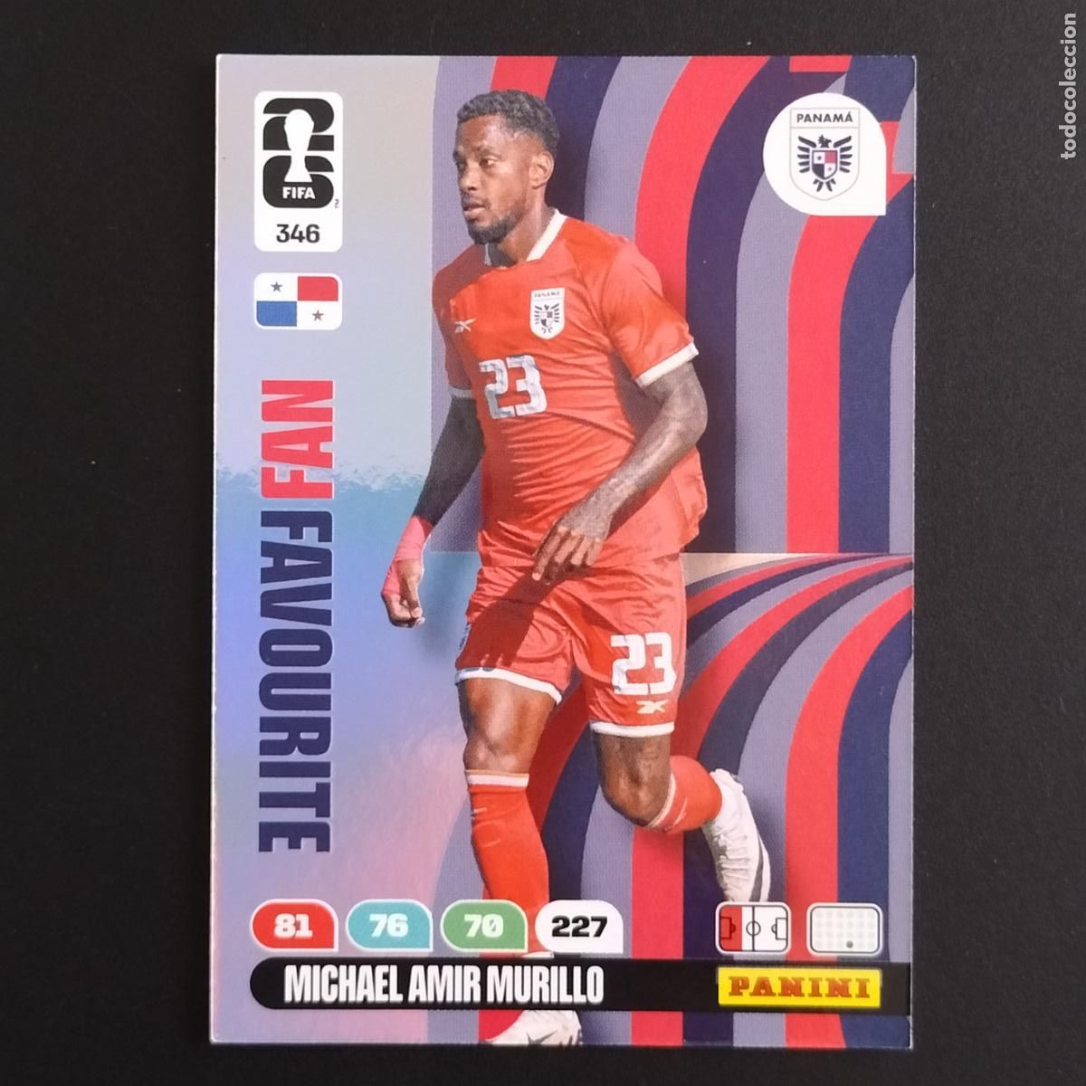 Cromos de F&uacute;tbol: 346 MICHAEL AMIR MURILLO FAN FAVOURITE PANAMA ADRENALYN XL MUNDIAL 26 2026 FIFA WORLD CUP PANINI