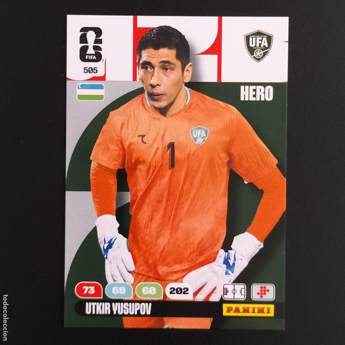 Cromos de F&uacute;tbol: 505 UTKIR YUSUPOV UZBEKISTAN CROMOS ADRENALYN XL MUNDIAL 26 2026 FIFA WORLD CUP PANINI