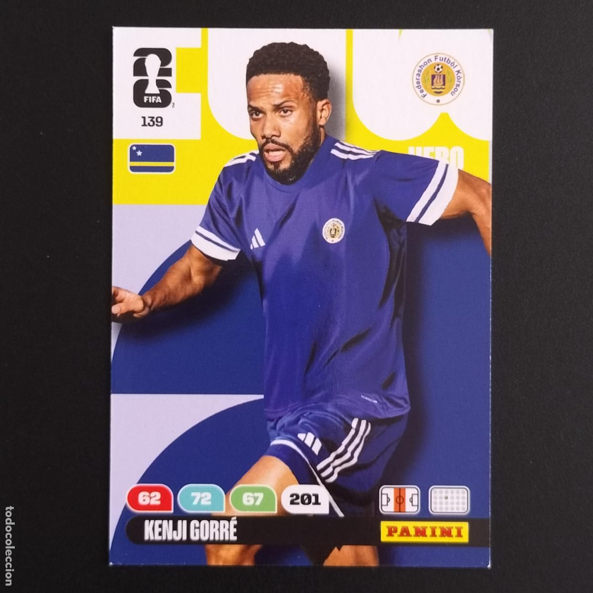 Figurine di Calcio: 139 KENJI GORRE CURA&Ccedil;AO CROMOS ADRENALYN XL MUNDIAL 26 2026 FIFA WORLD CUP PANINI