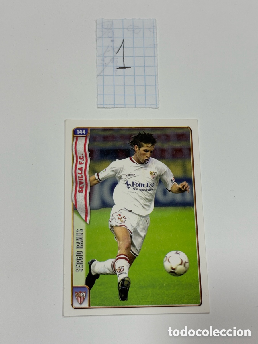 Figurine di Calcio: Sergio Ramos 144 Rookie Fichas 2004 2005 Nuevo Mundicromo Sevilla 04 05 #617 RK1