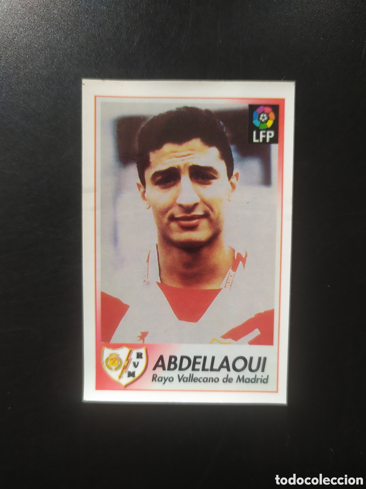 Cromos de Futebol: Bollycao 1996 1997 96 97 Abdellaoui n&deg; 308 Rayo Vallecano sin pegar