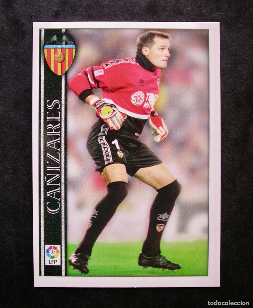 Cromos de Futebol: N&ordm; 46 CA&Ntilde;IZARES DEL VALENCIA DE LAS FICHAS DE LA LIGA 2000 2001 DE MUNDICROMO