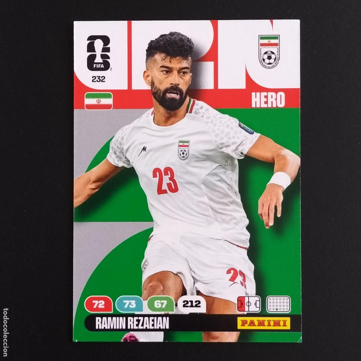 Cromos de F&uacute;tbol: 232 RAMIN REZAEIAN IRAN CROMOS ADRENALYN XL MUNDIAL 26 2026 FIFA WORLD CUP PANINI
