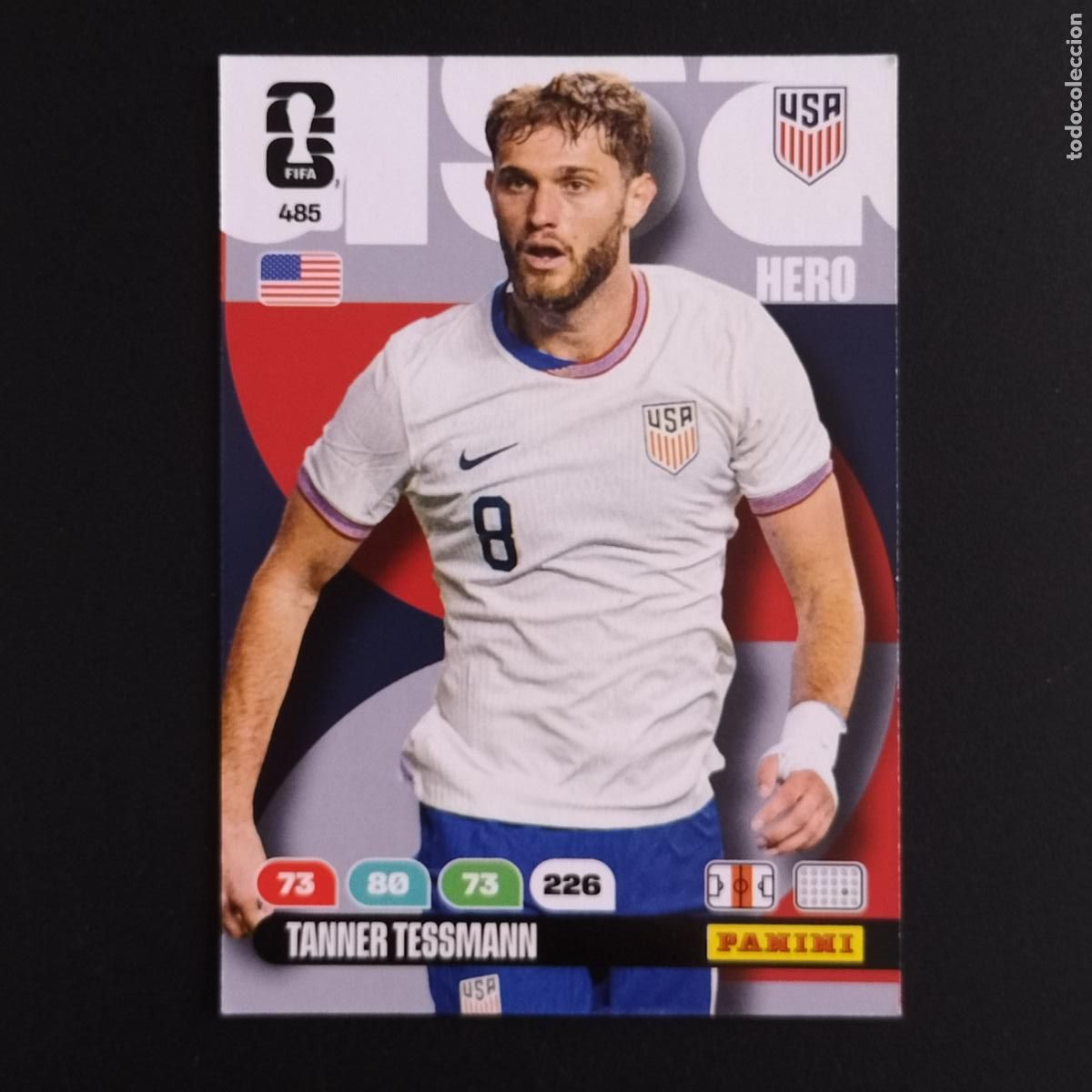 Cromos de F&uacute;tbol: 485 TANNER TESSMANN USA CROMOS ADRENALYN XL MUNDIAL 26 2026 FIFA WORLD CUP PANINI