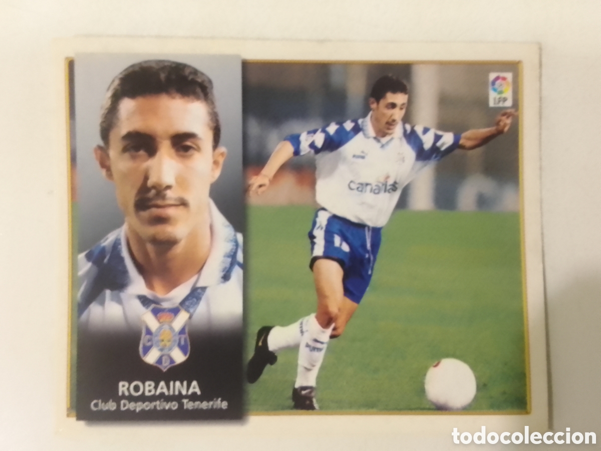 Figurine di Calcio: Colecciones Este 98-99 Robaina &bull; Tenerife.