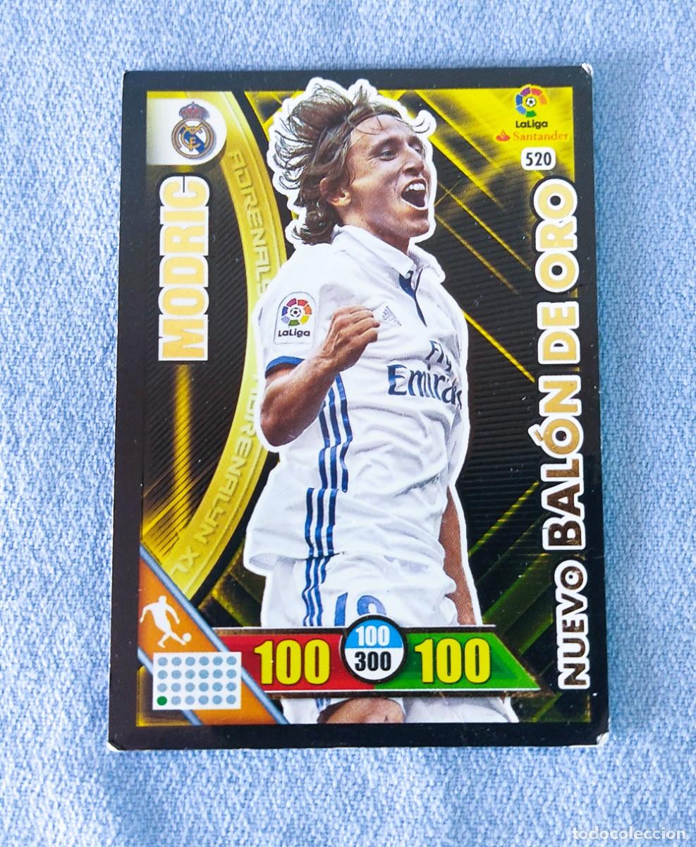 Cromos de f&uacute;tbol: CROMO DE FUTBOL DE MODRIC REAL MADRID BALON DE ORO COLECCCIONES ESTE PANINI