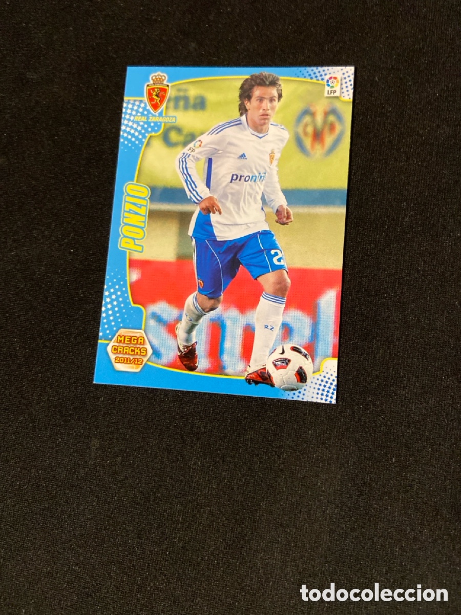 Figurine di Calcio: PONZIO 352 (ZARAGOZA) MEGA