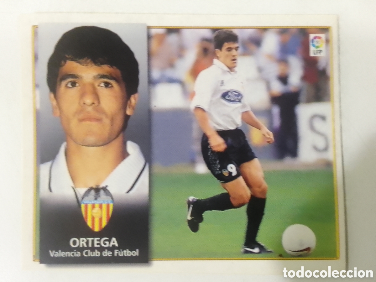 Figurine di Calcio: Colecciones Este 98-99 Ortega &bull; Valencia.
