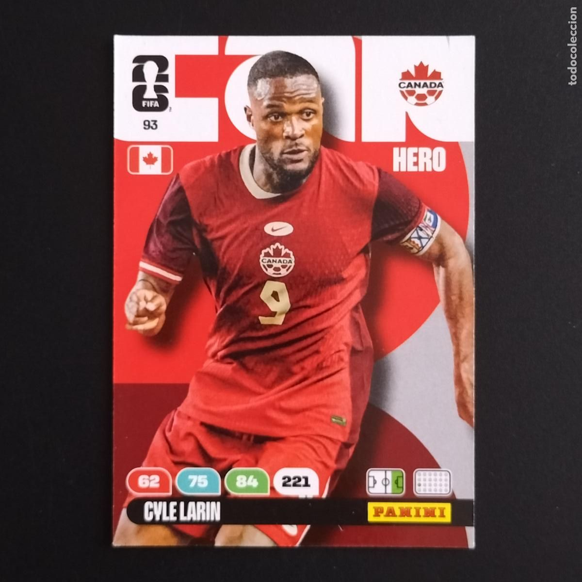 Cromos de F&uacute;tbol: 93 CYLE LARIN CANADA CROMOS ADRENALYN XL MUNDIAL 26 2026 FIFA WORLD CUP PANINI