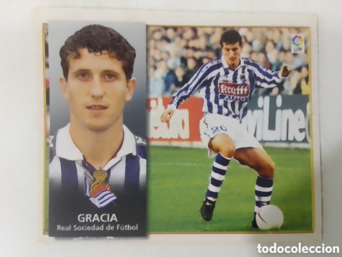 Cromos de F&uacute;tbol: Colecciones Este 98-99 Gracia &bull; Real Sociedad.