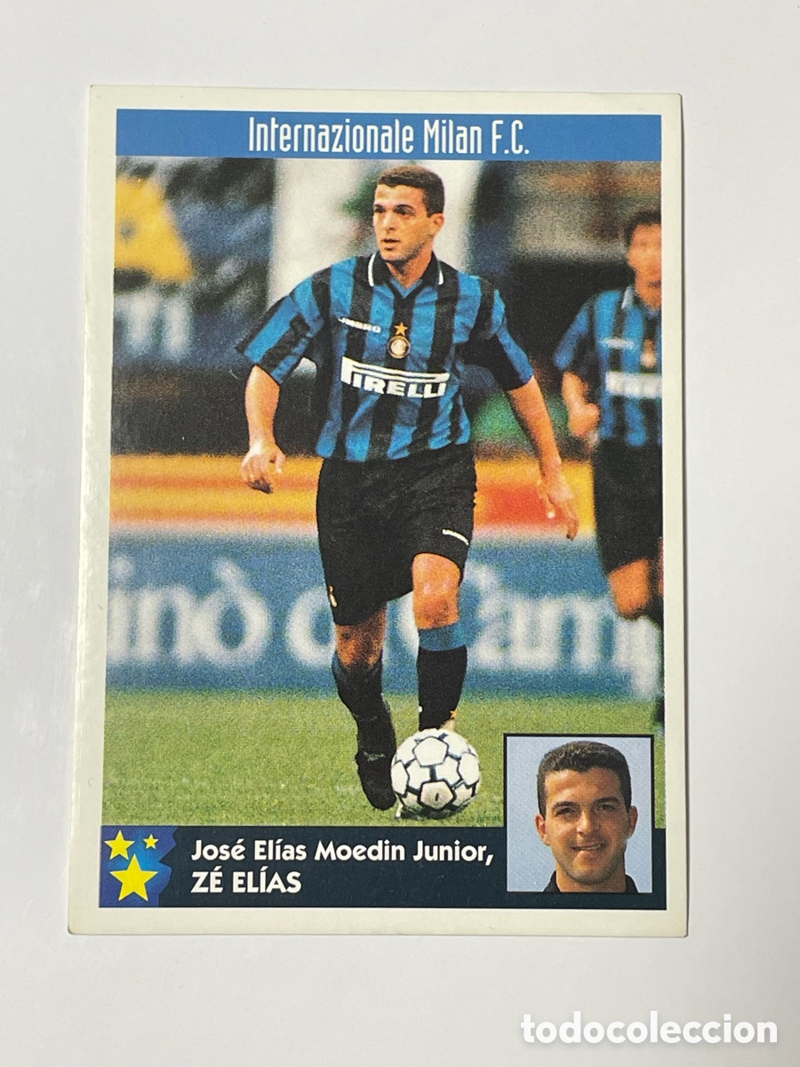 Cromos de F&uacute;tbol: Ze El&iacute;as Inter de Mil&aacute;n Los mejores equipos de Europa 1997/98 #129