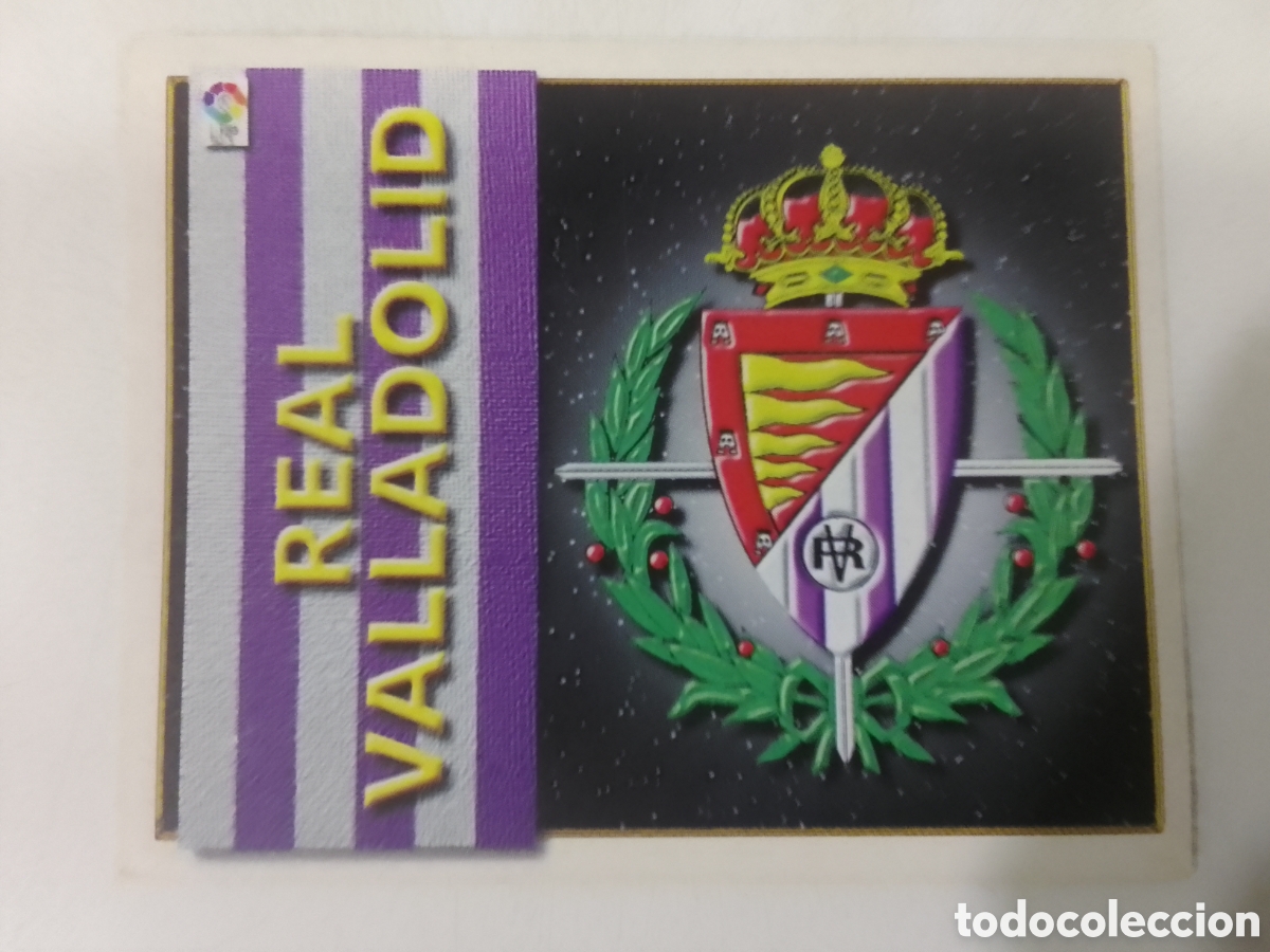 Fu&szlig;ball-Sticker: Colecciones Este 98-99 escudo Valladolid.