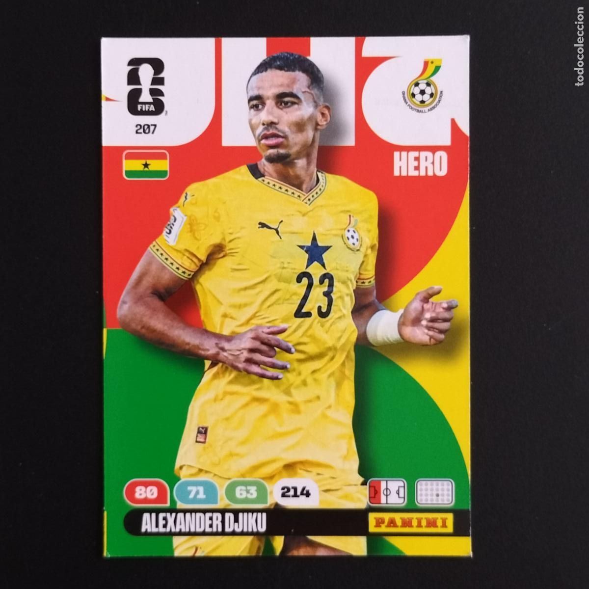 Figurine di Calcio: 207 ALEXANDER DJIKU GHANA CROMOS ADRENALYN XL MUNDIAL 26 2026 FIFA WORLD CUP PANINI