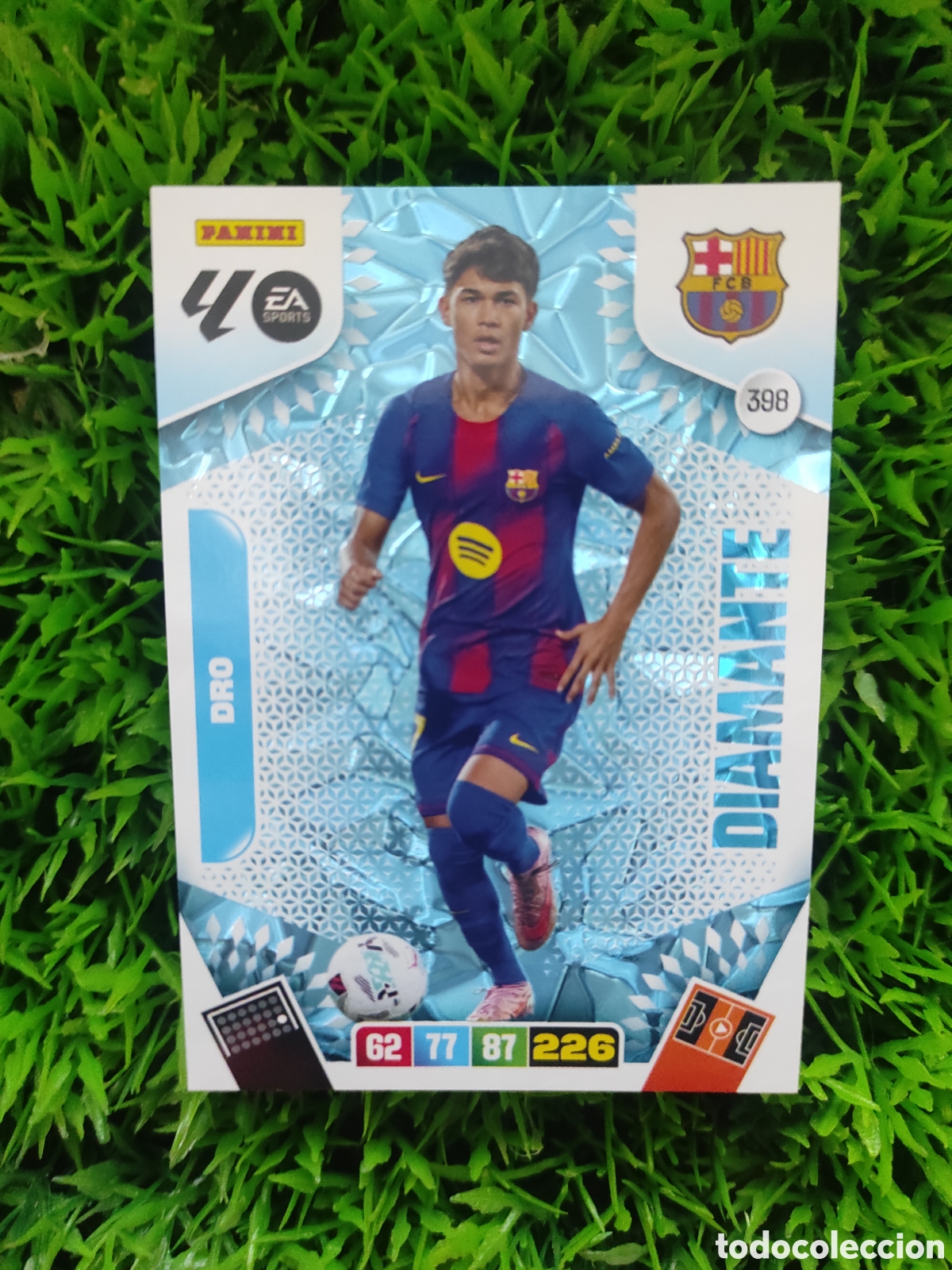 Football Stickers: Dro Barcelona DIAMANTE Adrenalyn 25-26 # 398