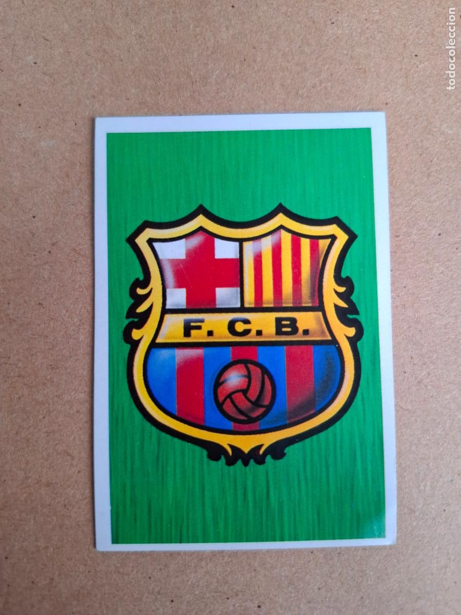 Football Stickers: ESTE 88 89 88 89 - ESCUDO FC. BARCELONA ( NUNCA PEGADO ) CP8