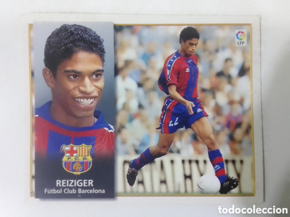 Cromos de F&uacute;tbol: Colecciones Este 98-99 Reiziger &bull; Barcelona.