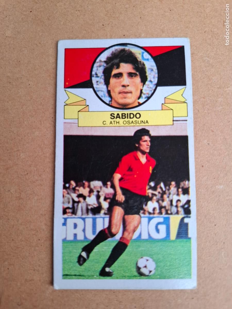 Cromos de Futebol: ESTE 85 86 1985 1986 - FICHAJE 23 SABIDO - AT. OSASUNA ( NUNCA PEGADO ) CP8
