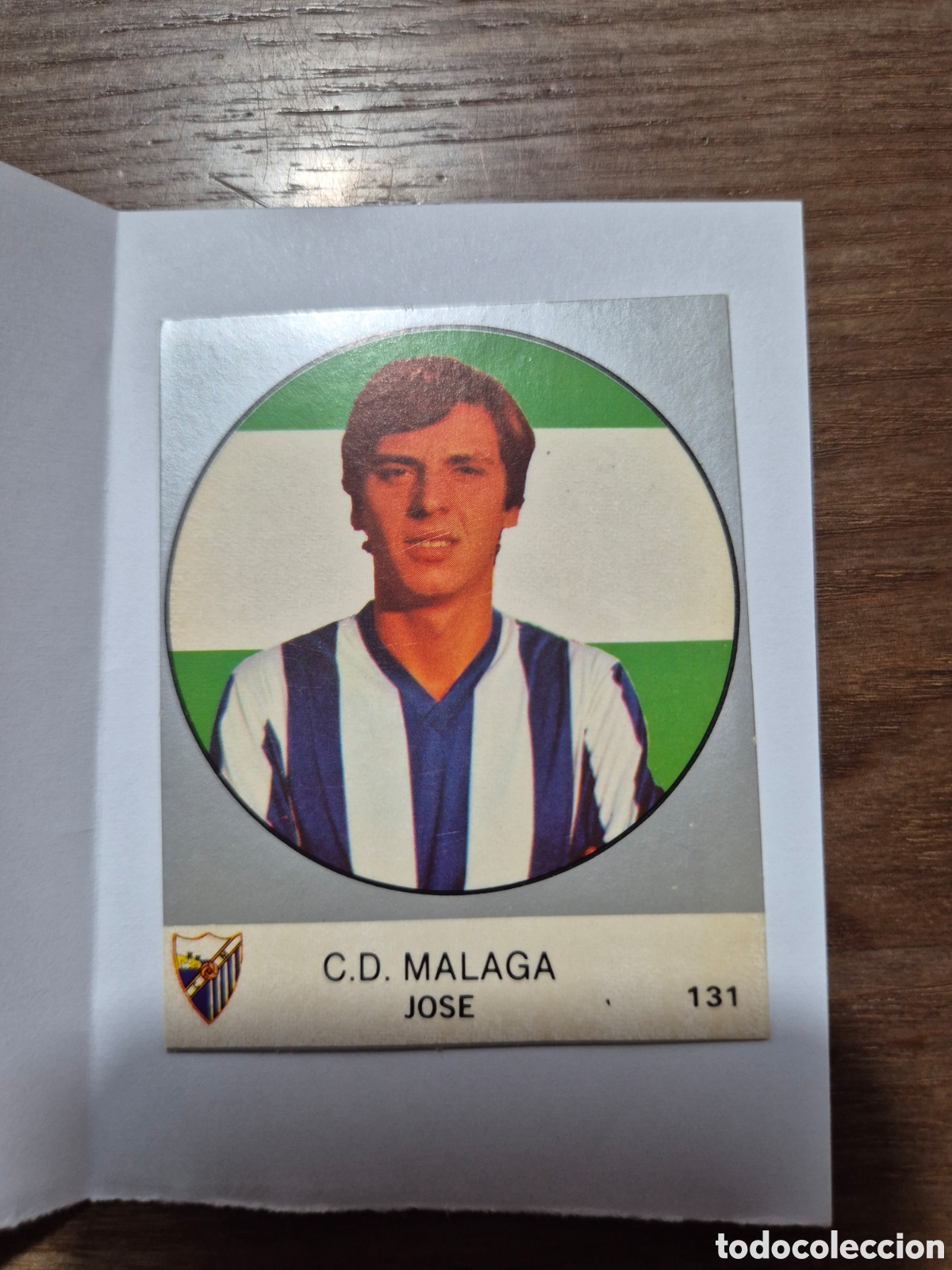 Football Stickers: JOSE MALAGA N&ordm; 131 LIGA 83 - 84 J. MERCHANTE