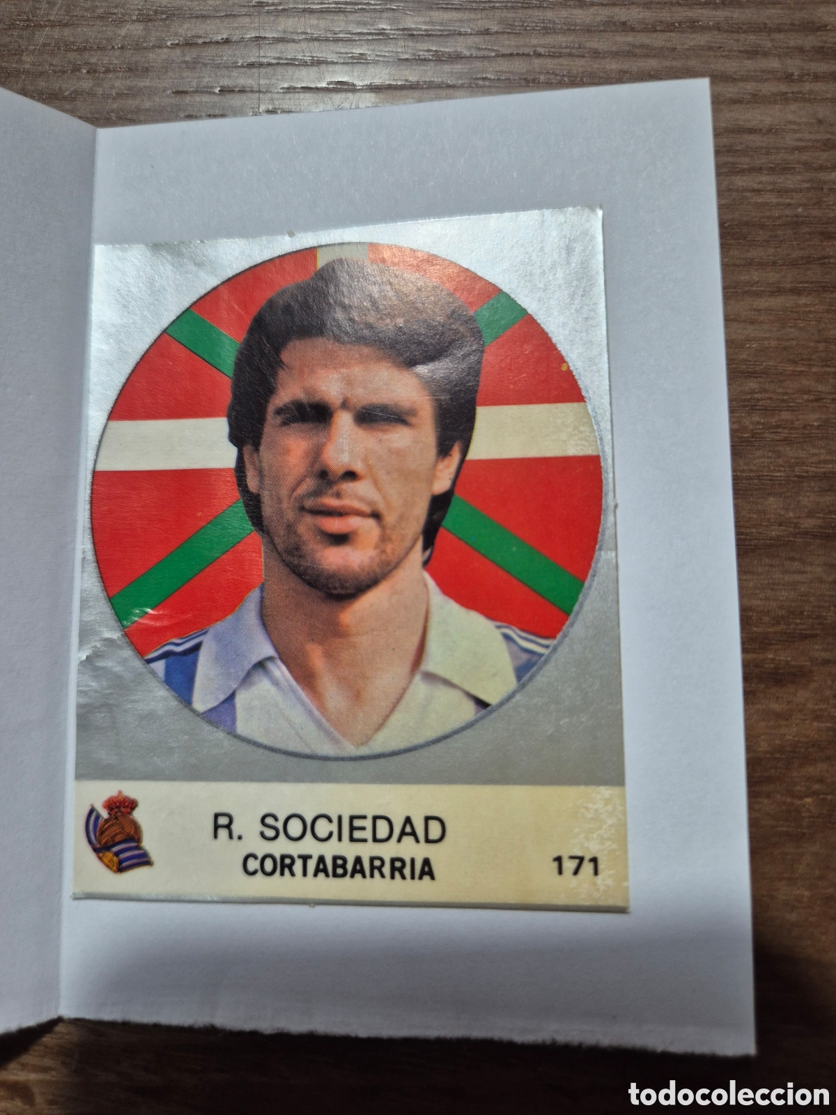 Cromos de Futebol: CORTABARRIA R. SOCIEDAD N&ordm; 171 LIGA 83 - 84 J. MERCHANTE
