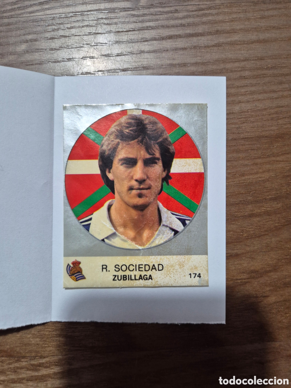 Football Stickers: ZUBILLAGA R. SOCIEDAD N&ordm; 174 LIGA 83 - 84 J. MERCHANTE