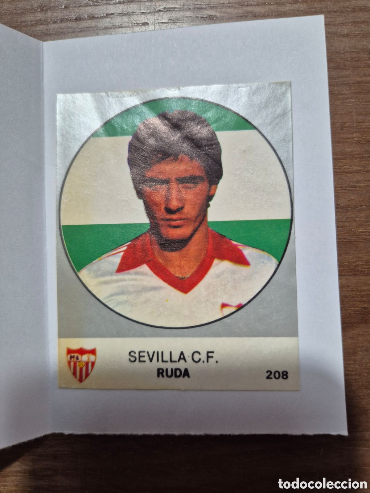 Cromos de Futebol: RUDA SEVILLA N&ordm; 208 LIGA 83 - 84 J. MERCHANTE
