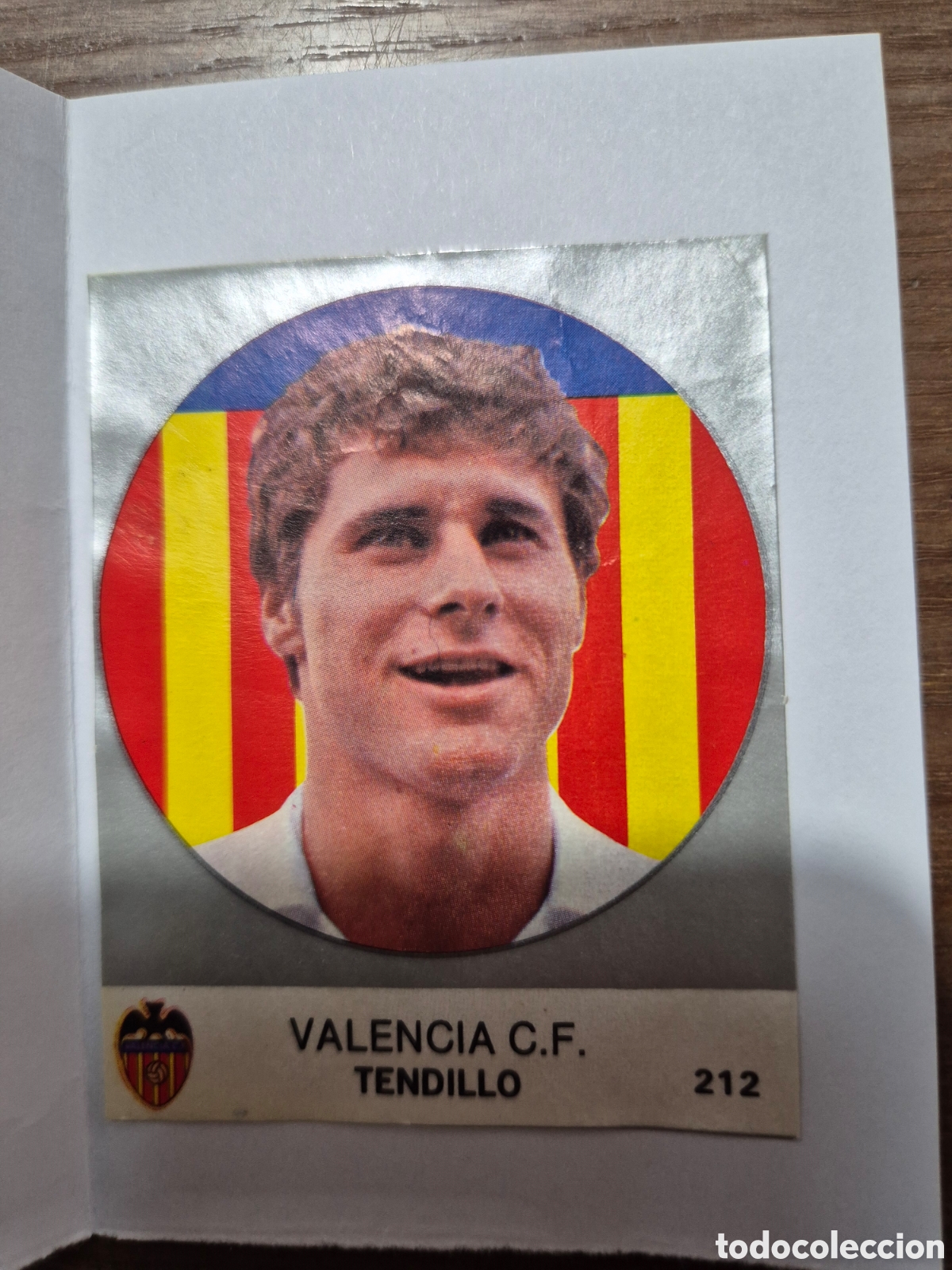 Cromos de Futebol: TENDILLO VALENCIA N&ordm; 212 LIGA 83 - 84 J. MERCHANTE