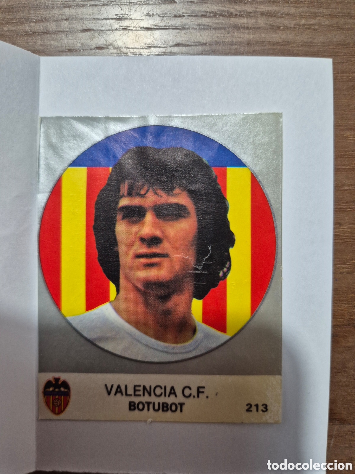 Cromos de Futebol: BOTUBOT VALENCIA N&ordm; 213 LIGA 83 - 84 J. MERCHANTE
