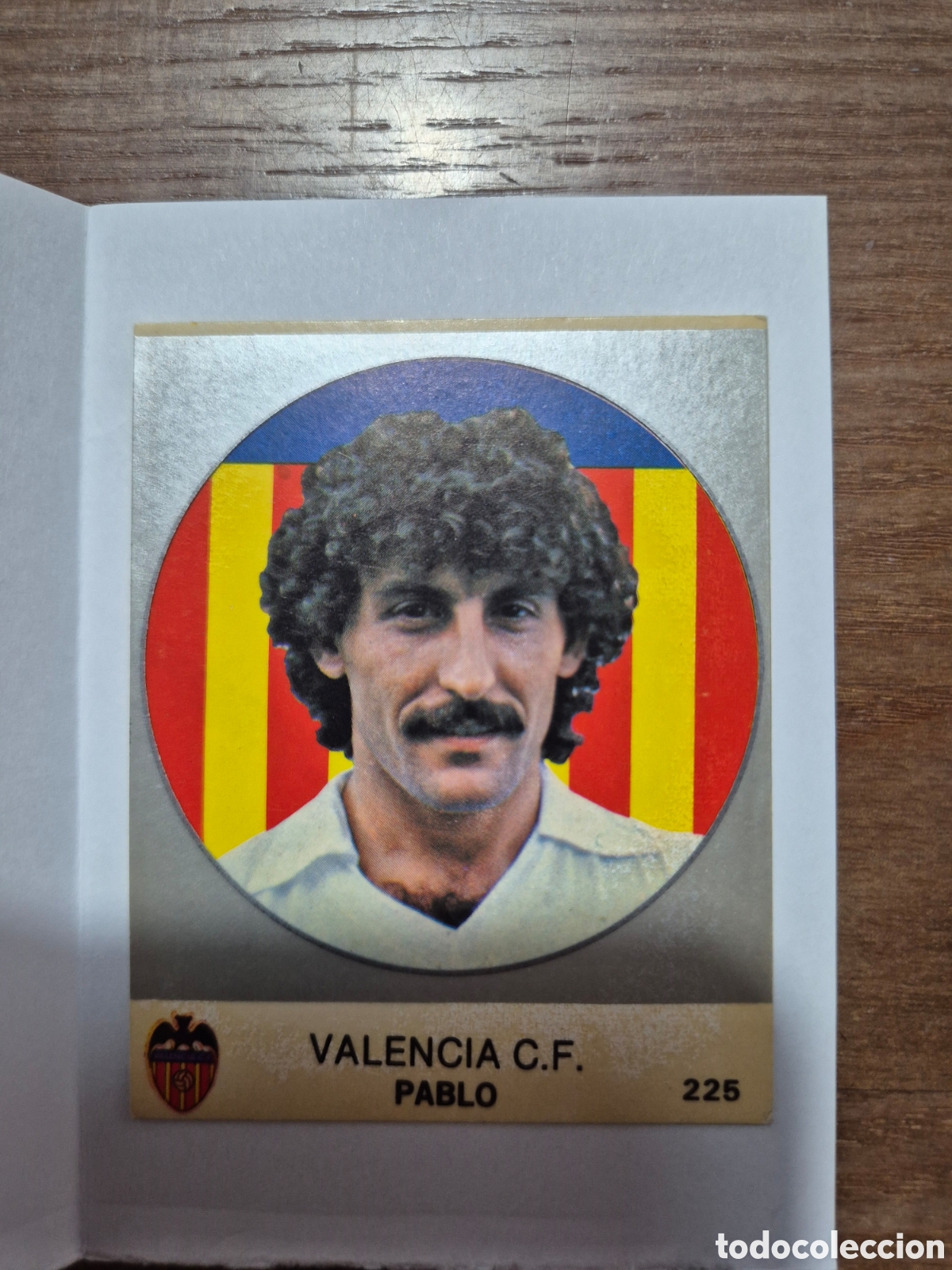 Cromos de Futebol: PABLO VALENCIA N&ordm; 225 LIGA 83 - 84 J. MERCHANTE