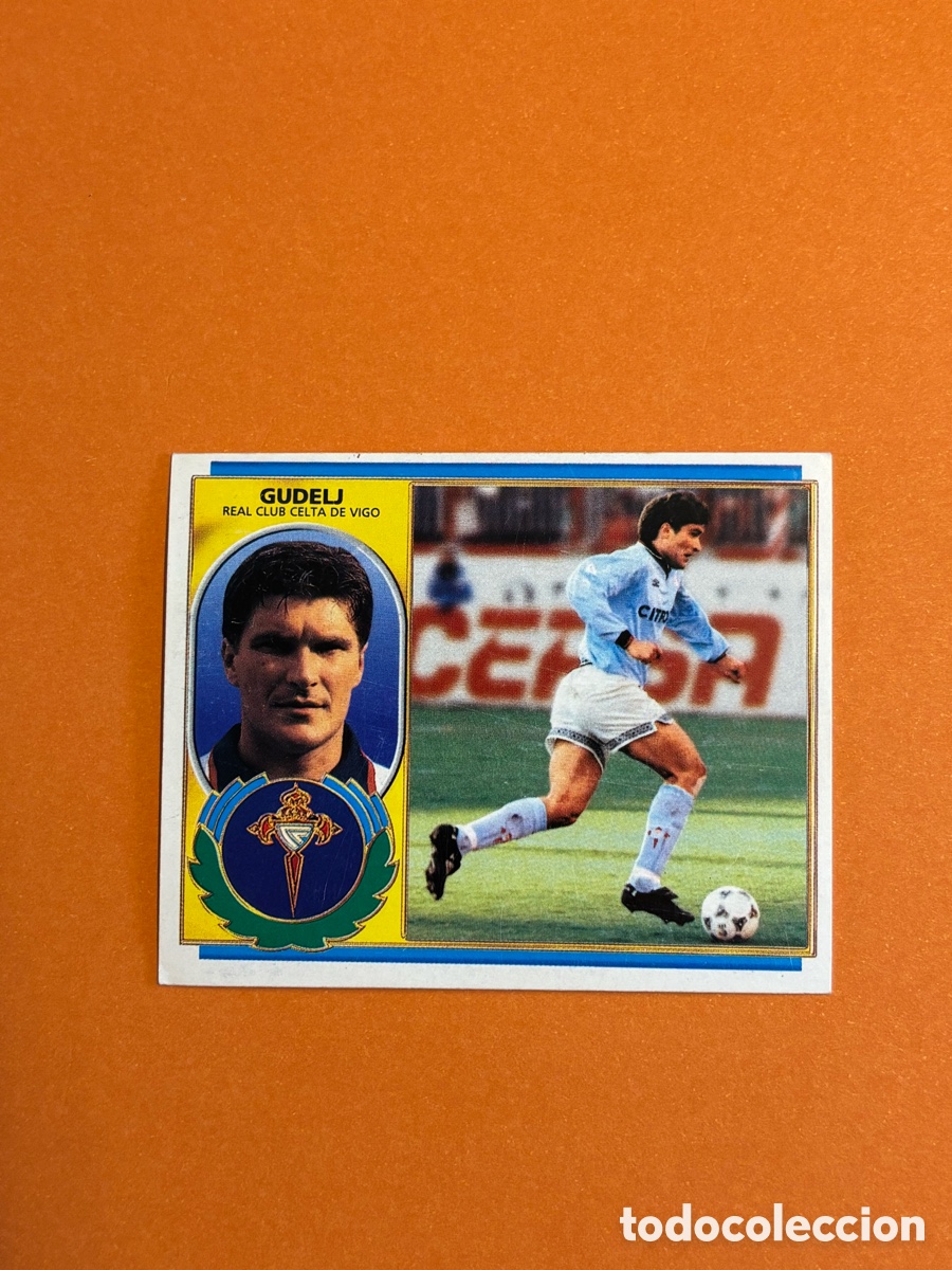 Cromos de F&uacute;tbol: GUDELJ CELTA DE VIGO LIGA ESTE 1996/97 96 97 NUNCA PEGADO SIN PEGAR