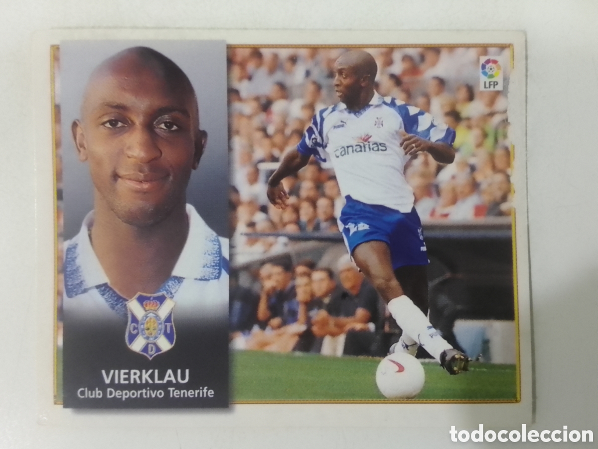 Cromos de F&uacute;tbol: Colecciones Este 98-99 Vierklau &bull; Tenerife.
