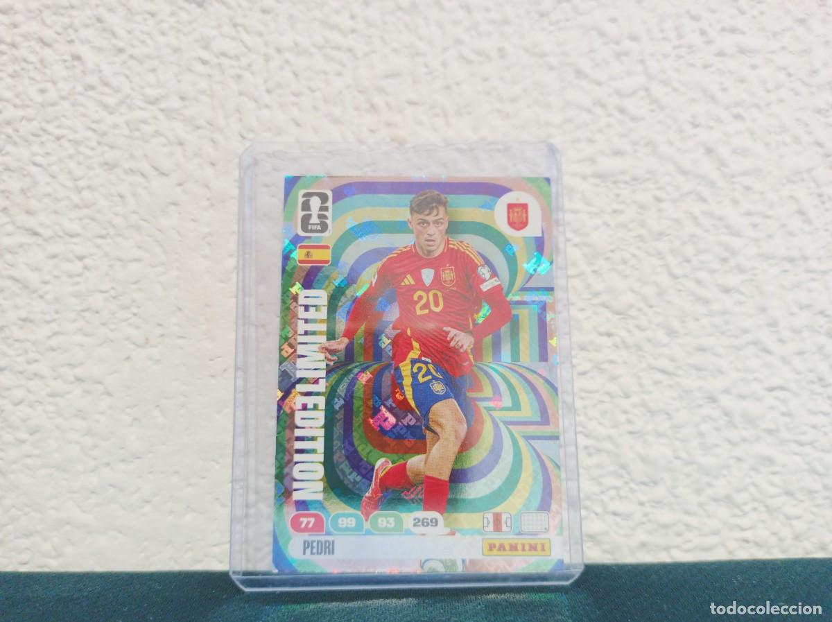 Cromos de F&uacute;tbol: EDICION LIMITADA PEDRI ESPECIAL ESPA&Ntilde;A ADRENALYN MUNDIAL FIFA WORLD CUP 26 2026 PANINI