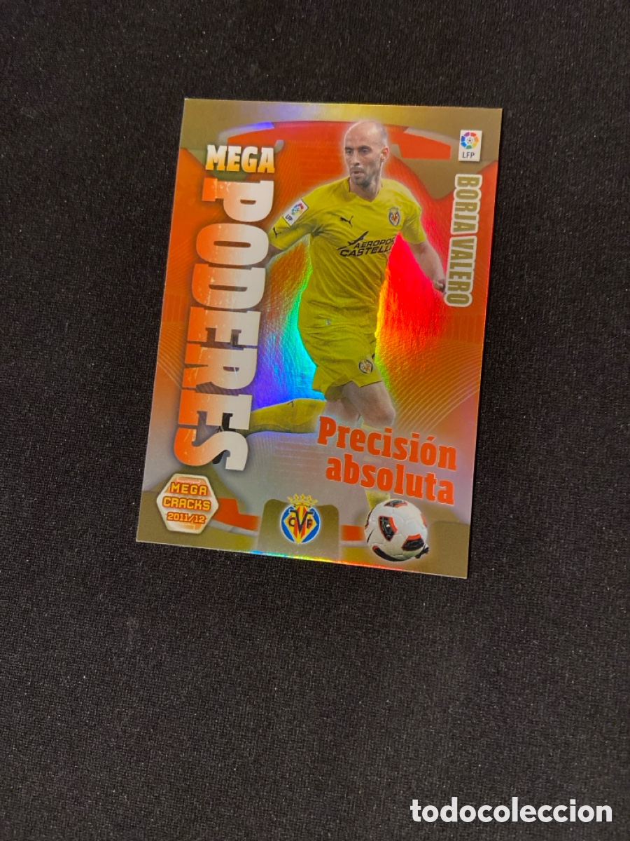 Cromos de F&uacute;tbol: BORJA VALERO 371 MEGA PODERES (VILLARREAL)
