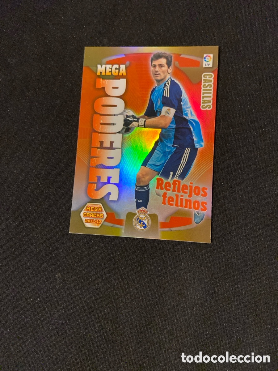 Fu&szlig;ball-Sticker: CASILLAS 372 MEGA PODERES (REAL MADRID)