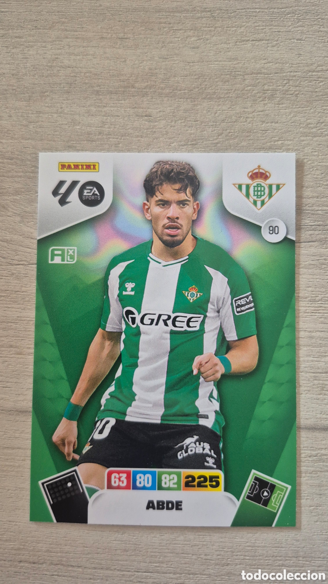 Cromos de F&uacute;tbol: N&deg;90 Betis Abde Adrenalyn 25/26