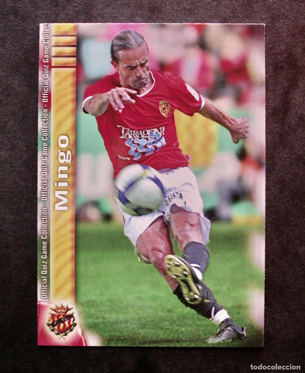 Cromos de F&uacute;tbol: 907 MINGO / GIMN&Agrave;STIC / SEGUNDA DIVISI&Oacute;N / QUIZ GAME COLLECTION 2009 2010 09 10 /MUNDICROMO