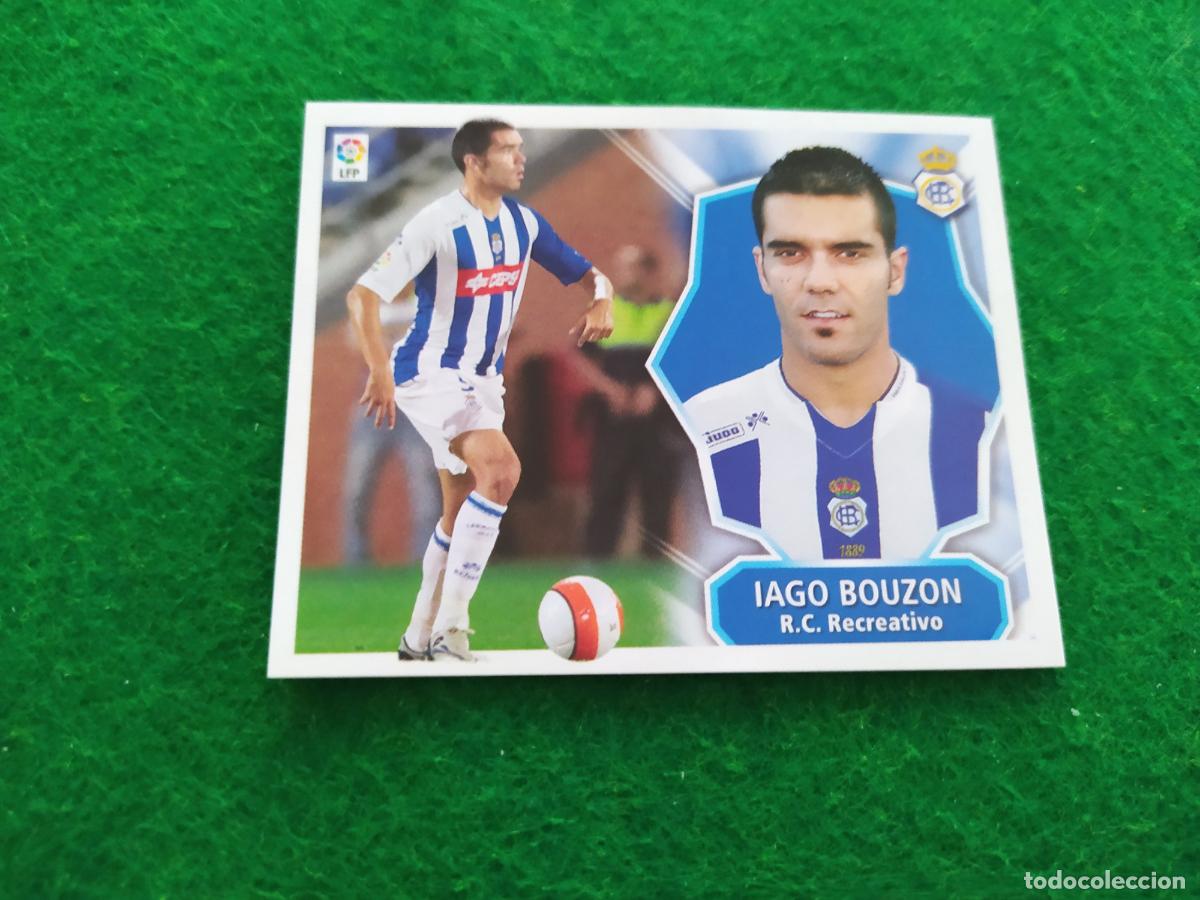 Cromos de F&uacute;tbol: Liga este 2008 2009 08 09 nuevo sin pegar - RECREATIVO DE HUELVA - IAGO BOUZON