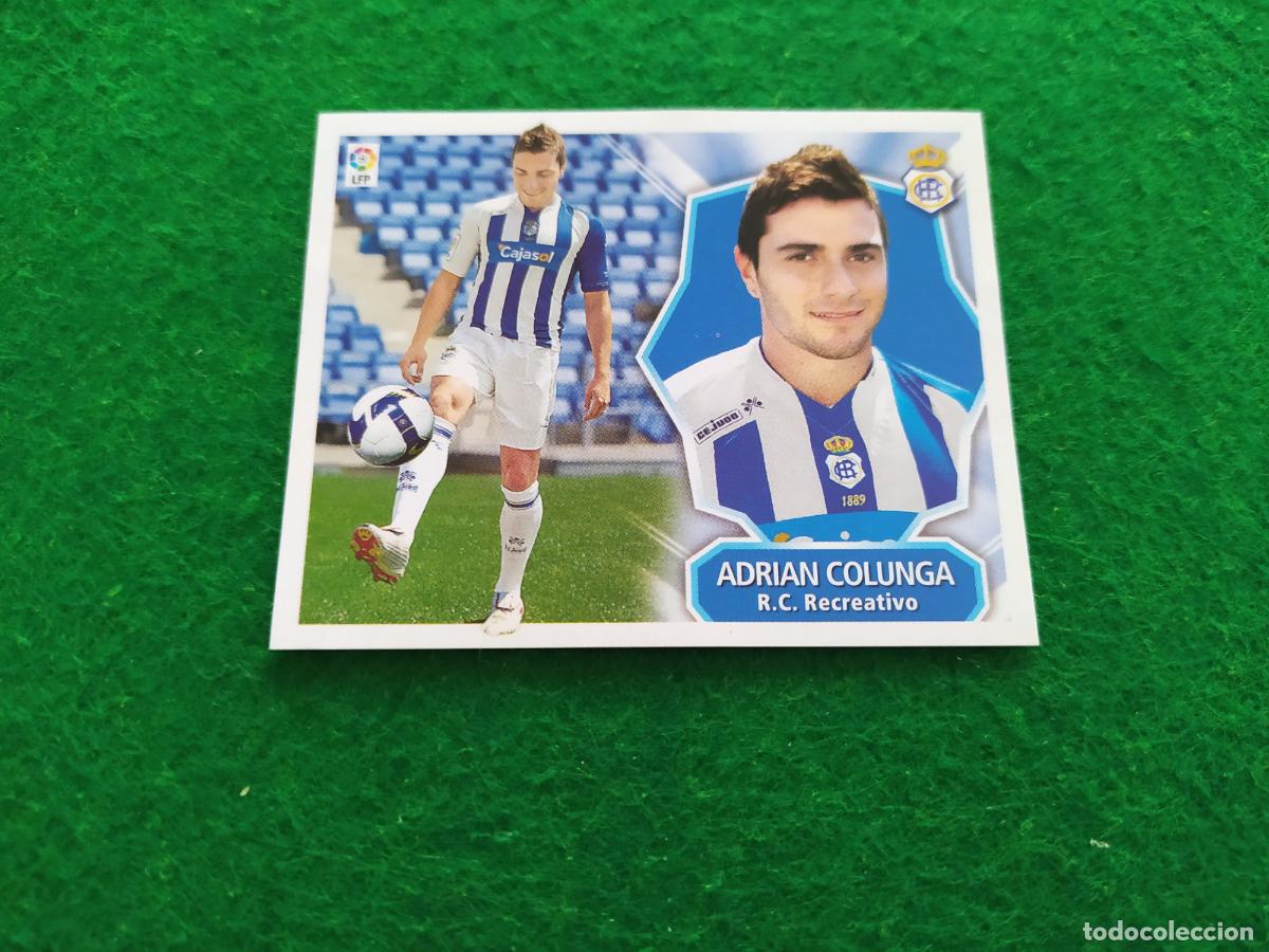 Figurine di Calcio: Liga este 2008 2009 08 09 nuevo sin pegar - RECREATIVO DE HUELVA - ADRIAN COLUNGA