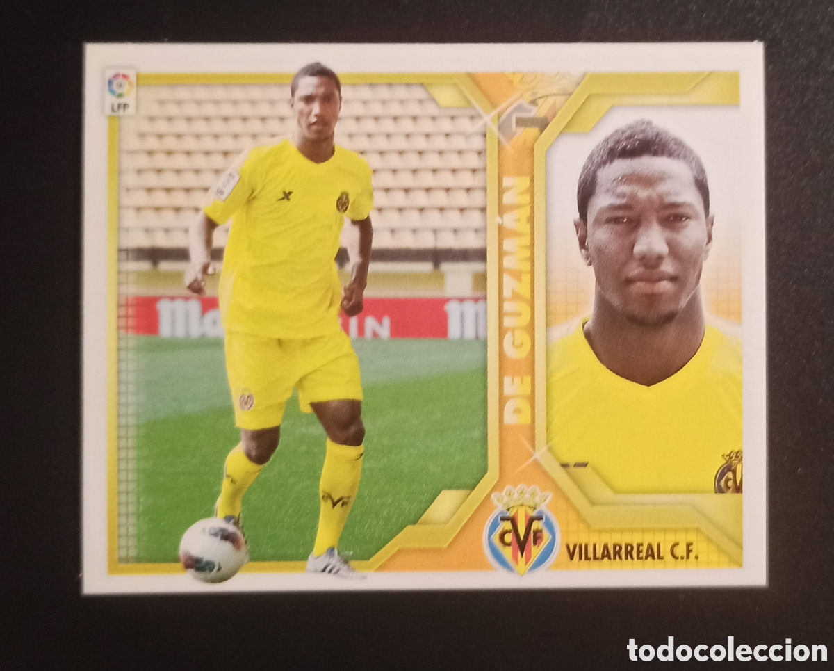 Figurine di Calcio: De Guzm&aacute;n (Villarreal) fichaje 59 Liga Panini Este 11 12 2011 2012